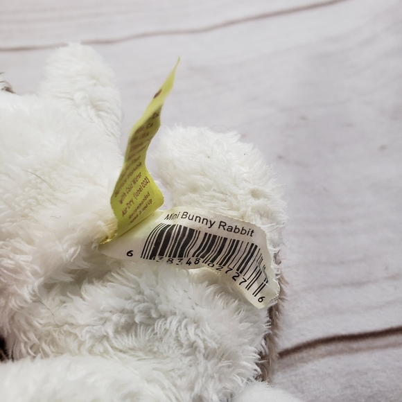 Folkmanis Mini Bunny Rabbit Plush Finger Puppet Brown White 5 Inch 2016 - Picture 9 of 10
